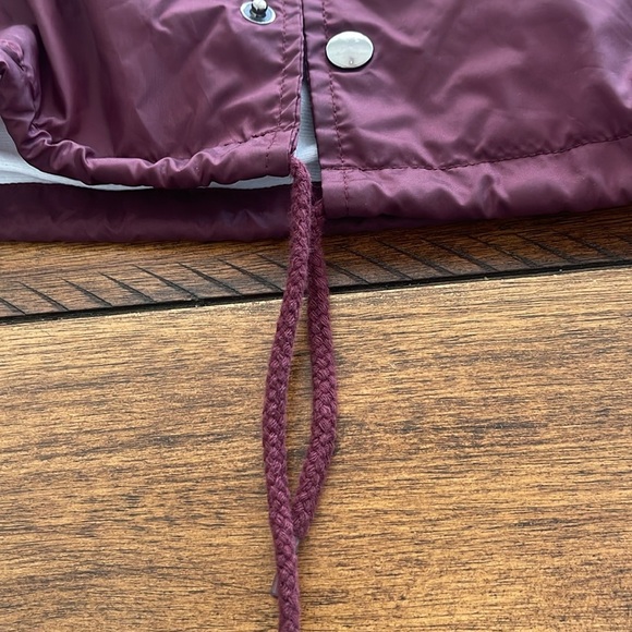 Hawk’s Bay Maroon Burgundy nylons Jacket windbreaker size 2XL - Picture 10 of 11